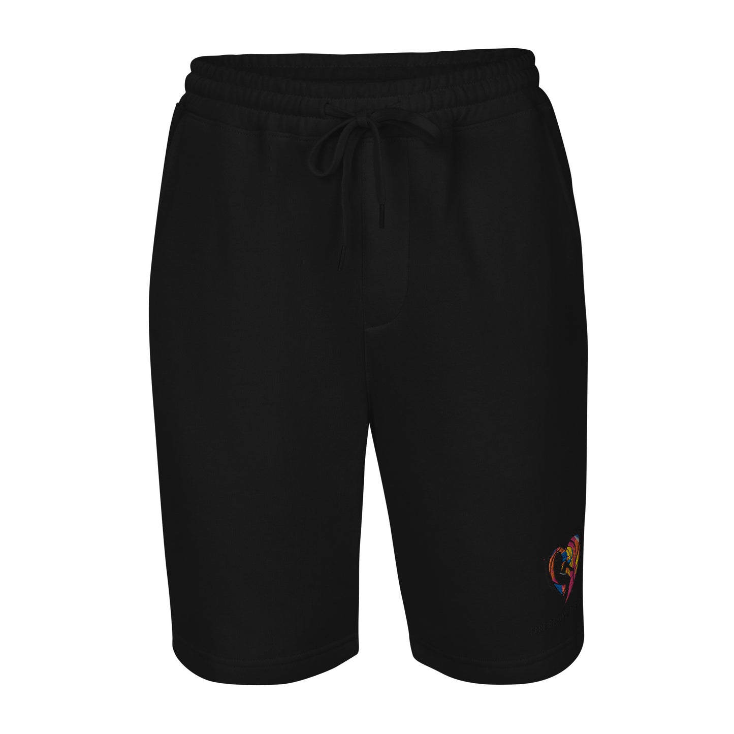 Face Behind the Dream - Men's Stitched fleece shorts