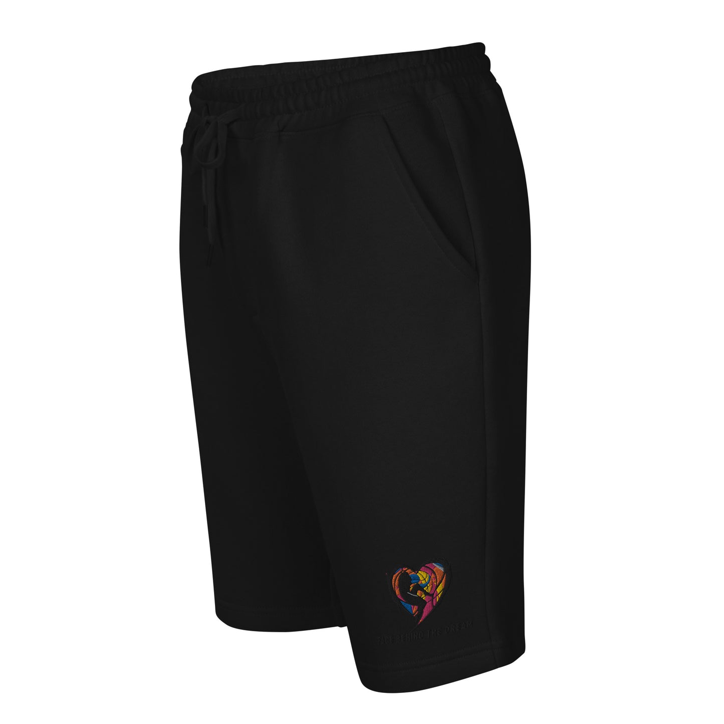 Face Behind the Dream - Men's Stitched fleece shorts